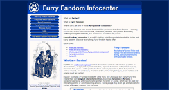 Desktop Screenshot of furryfandom.info